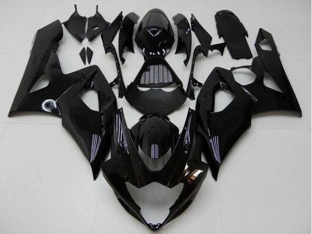 2005-2006 Suzuki GSXR 1000 Motorcycle Fairing Kits - Glossy Black Australia for Sale