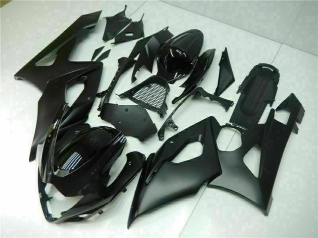 2005-2006 Suzuki GSXR 1000 Bike Fairings - Glossy Black Matte Black Australia for Sale