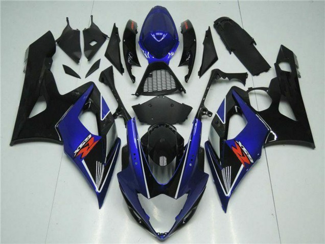 2005-2006 Suzuki GSXR 1000 Motorcycle Fairings - Blue Black Australia for Sale