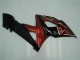 2005-2006 Suzuki GSXR 1000 Motorcycle Fairing - Red Glossy Black Australia for Sale