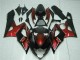 2005-2006 Suzuki GSXR 1000 Motorcycle Fairing - Red Glossy Black Australia for Sale