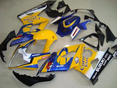 2005-2006 Suzuki GSXR 1000 Motorcycle Fairings - Yellow White Black Corona Australia for Sale
