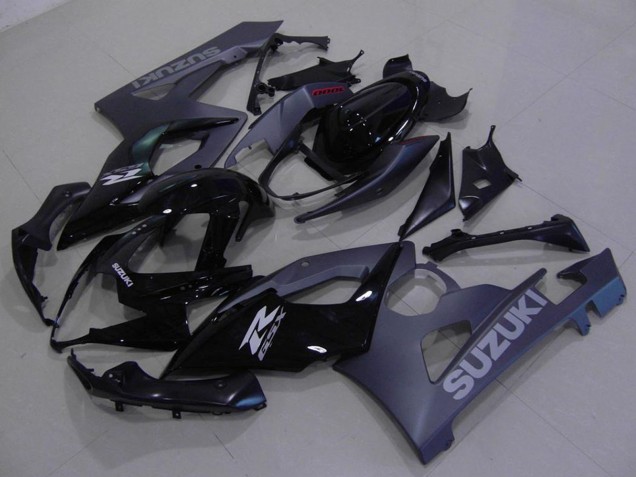 2005-2006 Suzuki GSXR 1000 Motorcycle Fairings Kit - Glossy Black Matte Black Australia for Sale