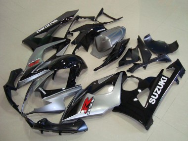 2005-2006 Suzuki GSXR 1000 Bike Fairings - Silver Black Red Australia for Sale