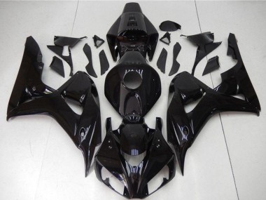 2006-2007 Honda CBR1000RR Motorcycle Fairings - Glossy Black Australia for Sale
