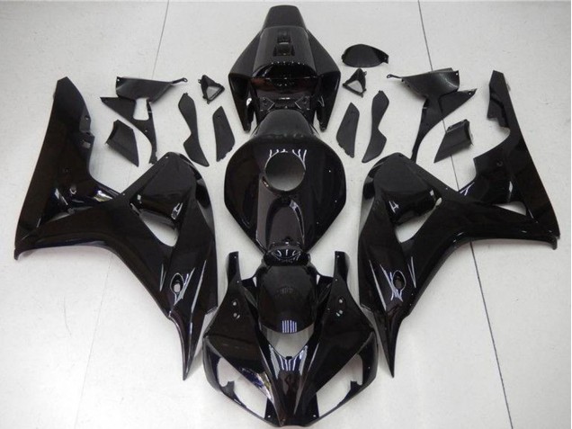 2006-2007 Honda CBR1000RR Motorcycle Fairings - Glossy Black Australia for Sale