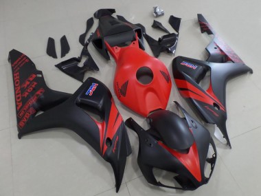 2006-2007 Honda CBR1000RR Motorcycle Fairing - Red Matte Black Australia for Sale