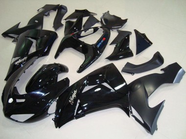 2006-2007 Kawasaki ZX10R Motorcycle Fairings - Glossy Black Matte Black White Ninja Australia for Sale