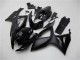 2006-2007 Suzuki GSXR 600/750 Motorcycle Fairings - Matte Black Glossy Black Australia for Sale