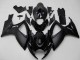 2006-2007 Suzuki GSXR 600/750 Motorcycle Fairings - Matte Black Glossy Black Australia for Sale
