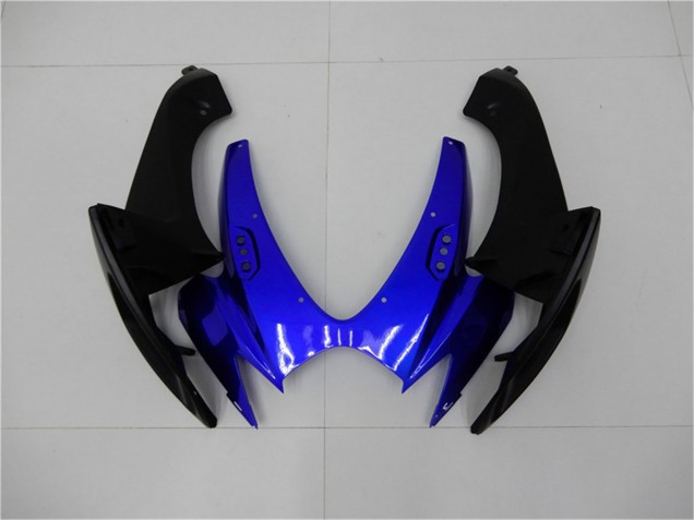 2006-2007 Suzuki GSXR 600/750 Motorcycle Fairings - Blue Glossy Black Australia for Sale