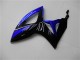 2006-2007 Suzuki GSXR 600/750 Motorcycle Fairings - Blue Glossy Black Australia for Sale