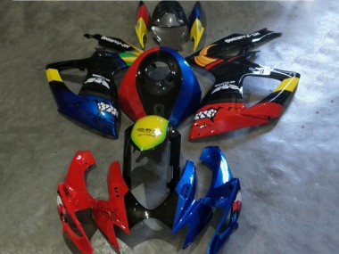 2006-2007 Suzuki GSXR 600/750 Motorcycle Fairings - Red Blue Yellow Australia for Sale