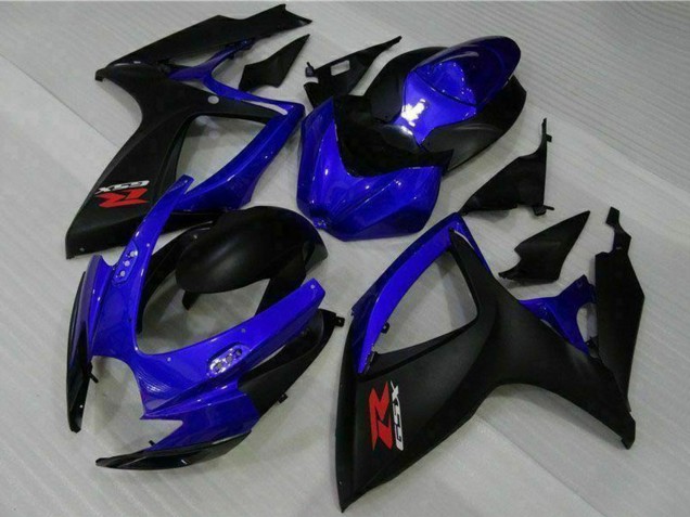 2006-2007 Suzuki GSXR 600/750 Motorcycle Fairings - Blue Matte Black Red Australia for Sale