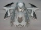2006-2007 Suzuki GSXR 600/750 Motorcycle Fairings - White Silver Australia for Sale