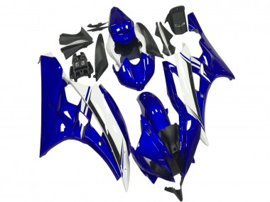 2006-2007 Yamaha YZF R6 Motorcycle Fairings - Blue White Black Australia for Sale