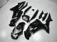 2006-2008 Kawasaki EX650 Motorcycle Fairings - Glossy Black White Australia for Sale