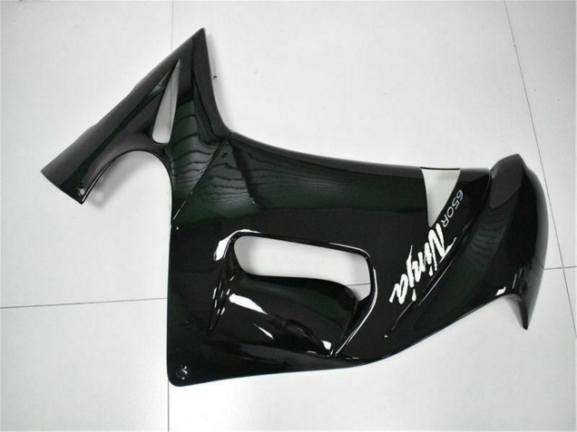 2006-2008 Kawasaki EX650 Motorcycle Fairings - Glossy Black White Australia for Sale
