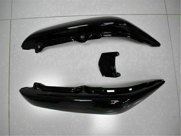 2006-2008 Kawasaki EX650 Motorcycle Fairings - Glossy Black Red Flame Australia for Sale