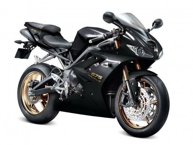 2006-2008 Triumph Daytona 675 Triple Bike Fairings - Glossy Black Australia for Sale