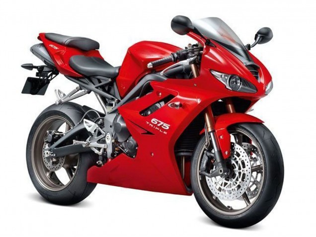2006-2008 Triumph Daytona 675 Triple Motorcycle Fairing Kits - Red Australia for Sale