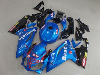 2006-2011 Aprilia RS125 Motorcycle Fairings - Blue Black Australia for Sale