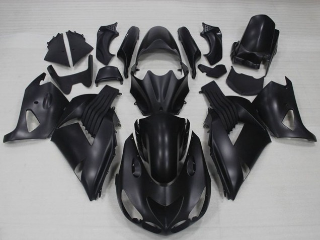2006-2011 Kawasaki ZX14R ZZR1400 Motorcycle Fairings - Matte Black Australia for Sale