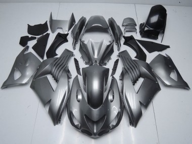2006-2011 Kawasaki ZX14R ZZR1400 Motorcycle Fairings - Glossy Grey Australia for Sale