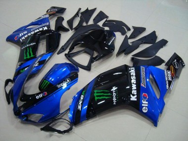 2007-2008 Kawasaki ZX6R Motorcycle Fairings - Blue Monster Australia for Sale
