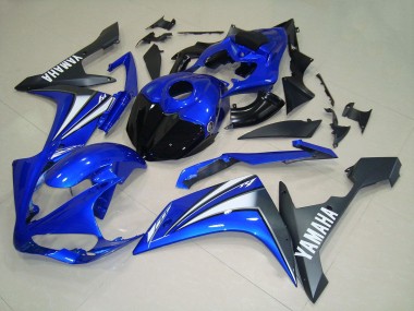 2007-2008 Yamaha YZF R1 Motorcycle Fairings - Blue White Black Australia for Sale