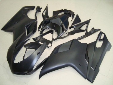 2007-2014 Ducati 848 1098 1198 Motorcycle Fairings - Matte Black Australia for Sale