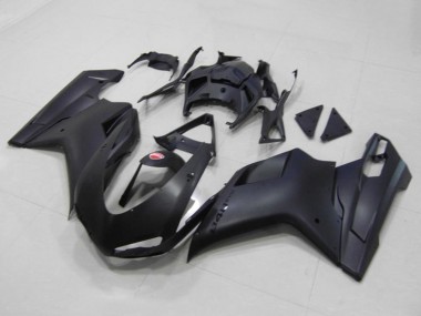 2007-2014 Ducati 848 Motorcycle Fairings - Matte Black Australia for Sale