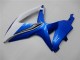 2008-2010 Suzuki GSXR 600/750 Motorcycle Fairings - White Blue Australia for Sale