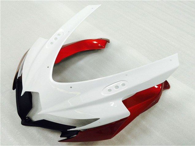 2008-2010 Suzuki GSXR 600/750 Motorcycle Fairings - White Red Glossy Black Australia for Sale