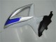 2008-2010 Suzuki GSXR 600/750 Motorcycle Fairings - Silver White Blue Black Australia for Sale