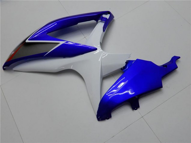 2008-2010 Suzuki GSXR 600/750 Motorcycle Fairings - White Blue Black Red Line Australia for Sale
