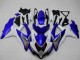 2008-2010 Suzuki GSXR 600/750 Motorcycle Fairings - White Blue Black Red Line Australia for Sale