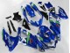 2008-2010 Suzuki GSXR 600/750 Motorcycle Fairings - Blue White Green Black Australia for Sale