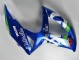 2008-2010 Suzuki GSXR 600/750 Motorcycle Fairings - Blue White Green Black Australia for Sale