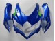 2008-2010 Suzuki GSXR 600/750 Motorcycle Fairings - Blue White Green Black Australia for Sale