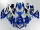 2008-2010 Suzuki GSXR 600/750 Motorcycle Fairings - Blue White Green Black Australia for Sale