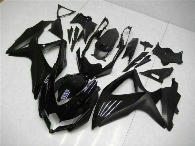 2008-2010 Suzuki GSXR 600/750 Motorcycle Fairings - Glossy Black Matte Black Australia for Sale