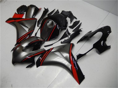 2008-2011 Honda CBR1000RR Motorcycle Fairing - Grey Red Glossy Black Australia for Sale
