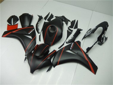 2008-2011 Honda CBR1000RR Motorcycle Fairings - Matte Black Red Australia for Sale