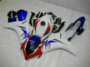 2008-2011 Honda CBR1000RR Bike Fairings - White Red Blue HRC Australia for Sale