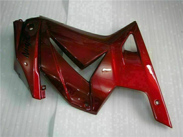 2008-2012 Kawasaki EX250 Motorcycle Fairings - Maroon Red Australia for Sale