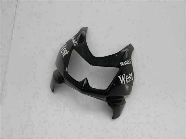 2008-2012 Kawasaki EX250 Motorcycle Fairings - Glossy Black White West Australia for Sale