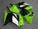2008-2012 Kawasaki EX250 Motorcycle Fairings - Green White Black Australia for Sale