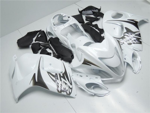 2008-2020 Suzuki GSXR 1300 Hayabusa Motorcycle Fairings - White Australia for Sale