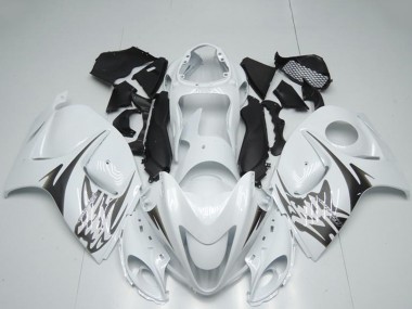 2008-2020 Suzuki GSXR 1300 Hayabusa Motorcycle Fairings - White Australia for Sale